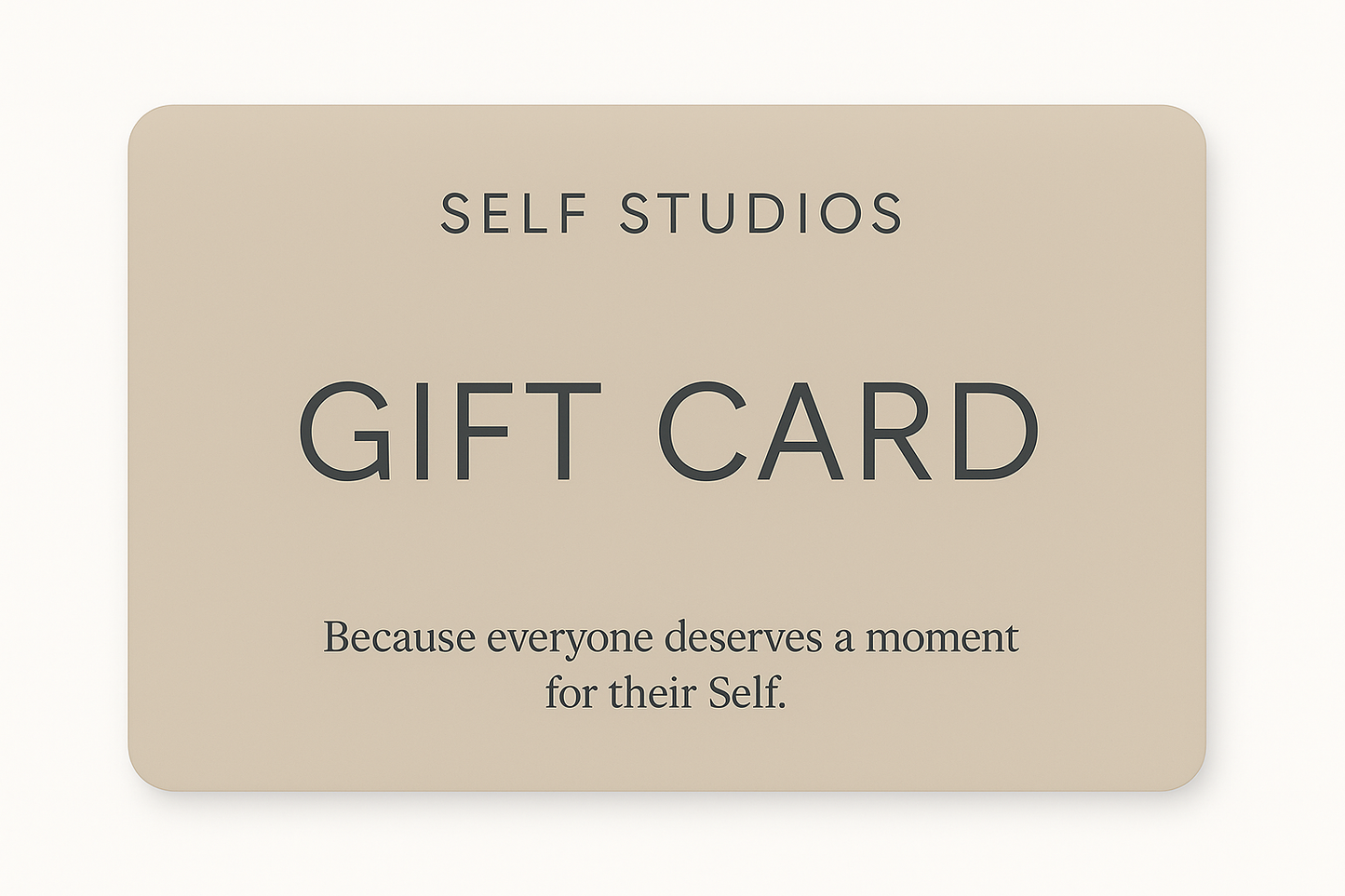 Self Studios Gift Card